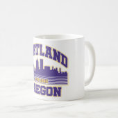 Portland, Oregon Kaffeetasse (VorderseiteRechts)