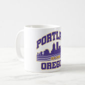 Portland, Oregon Kaffeetasse (Vorderseite Links)