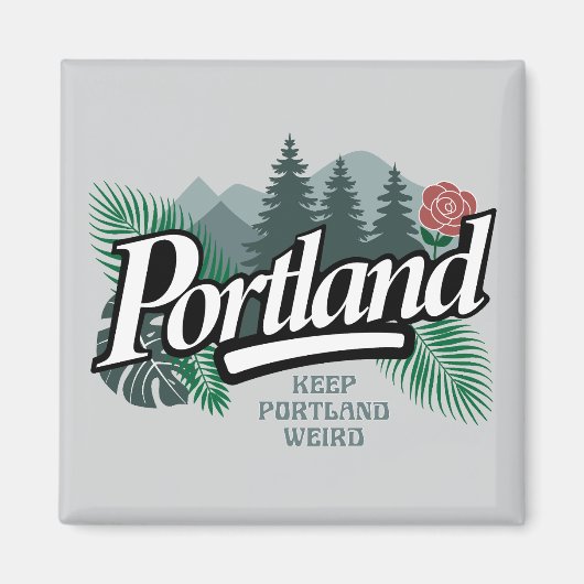 Portland Oregon Magnet (Vorne)
