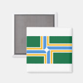 Portland Oregon Magnet (Vorderseite/Rückseite)