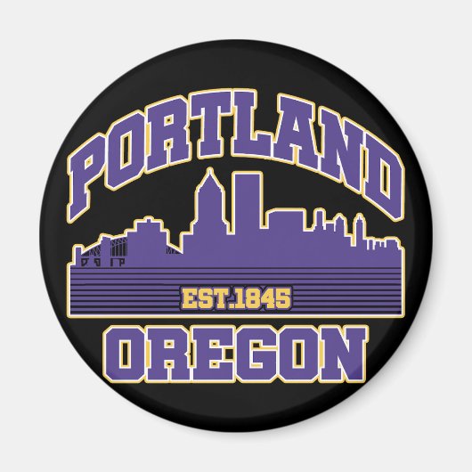 Portland, Oregon Magnet (Vorne)