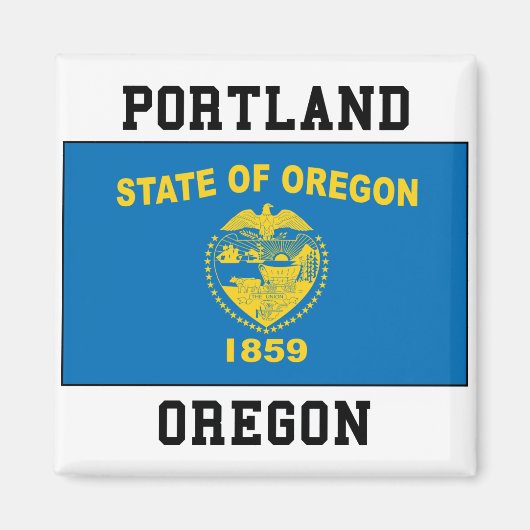 Portland Oregon Magnet (Vorne)
