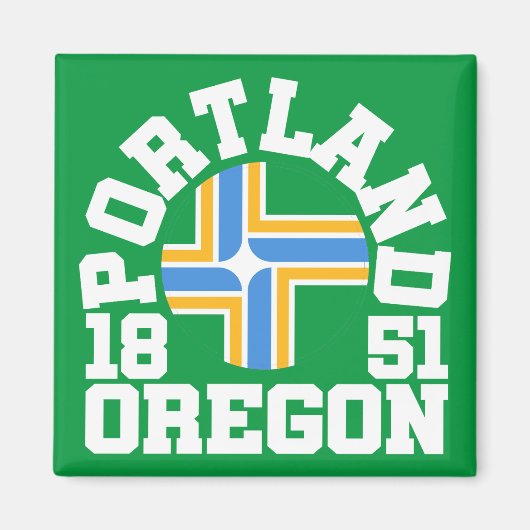Portland, Oregon Magnet (Vorne)