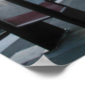 Portland Oregon MAX Ende des Line Poster (Ecke)