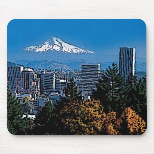 Portland, Oregon Mousepad (Vorne)