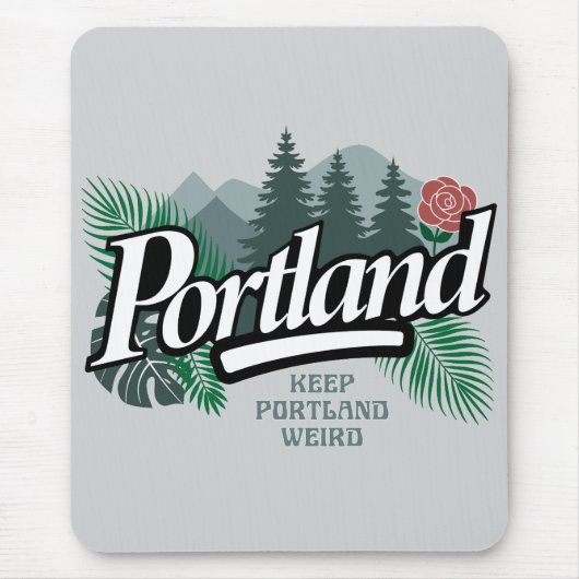 Portland Oregon Mousepad (Vorne)