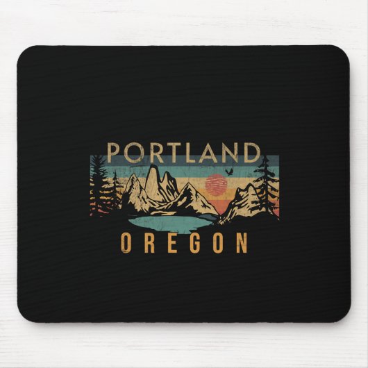 Portland Oregon Mousepad (Vorne)
