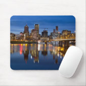 Portland Oregon nachts Mousepad (Mit Mouse)