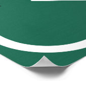 Portland Oregon oder Autobahn Interstate Freeway : Poster (Ecke)