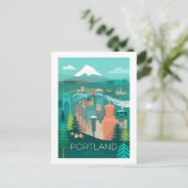 Portland, Oregon Postcard Postkarte (Stehend Vorderseite)