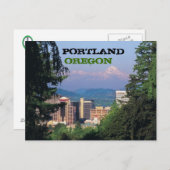 Portland, Oregon Postcard Postkarte (Vorne/Hinten)