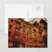 "Portland, Oregon" Postkarte (Vorne/Hinten)