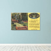 Portland, Oregon, Rose Festival - Queens Court Leinwanddruck (Insitu (Holzboden))