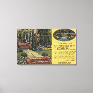 Portland, Oregon - Rosen-Festival-Königin-Gericht Leinwanddruck