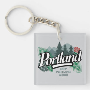 Portland Oregon Schlüsselanhänger