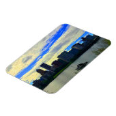 Portland, Oregon Skyline #1 Magnet (Linke Seite)