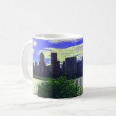 Portland, Oregon Skyline #2 Tasse (Vorderseite Links)