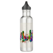 Portland Oregon Skyline Edelstahlflasche (Links)