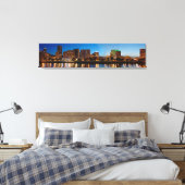 Portland Oregon Skyline Leinwanddruck (Insitu (Schlafzimmer))
