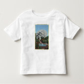 Portland, Oregon - spanischer Pool-und Geist-Baum Kleinkind T-shirt (Vorderseite)