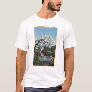 Portland, Oregon - spanischer Pool-und Geist-Baum T-Shirt
