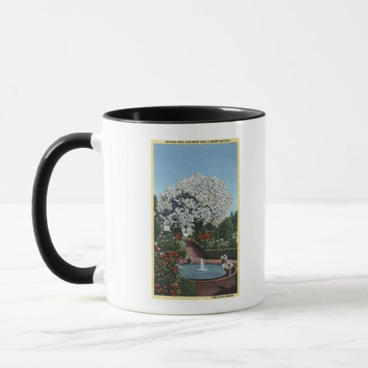 Portland, Oregon - Spanischer Pool und Ghost Tree Tasse (Links)