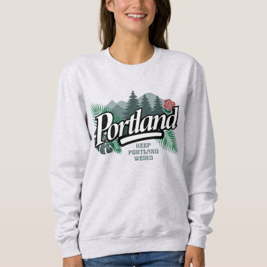 Portland Oregon Sweatshirt (Vorderseite)