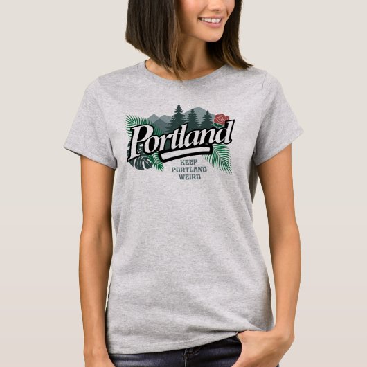 Portland Oregon T-Shirt (Vorderseite)