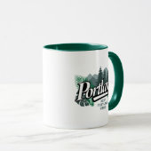 Portland Oregon Tasse (VorderseiteRechts)