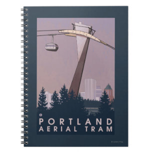 Portland, Oregon, Trambahn Szene Notizblock