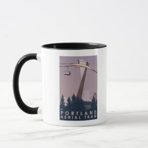 Portland, Oregon, Trambahn Szene Tasse