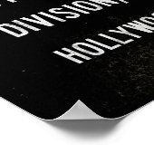 Portland Oregon Typografische U-Bahn Art Poster (Ecke)