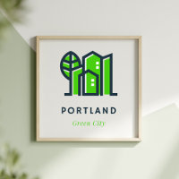 Portland Oregon US Nachhaltige grüne Stadt