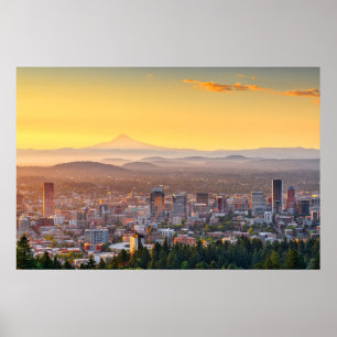 Portland, Oregon, Vereinigte Staaten Poster