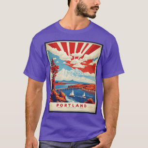 Portland Oregon Vereinigte Staaten von Amerika Tou T-Shirt