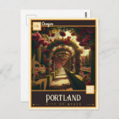 Portland, Oregon | VINTAG Postkarte (Vorne/Hinten)