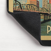 Portland Oregon Vintage Travel Mousepad (Ecke)