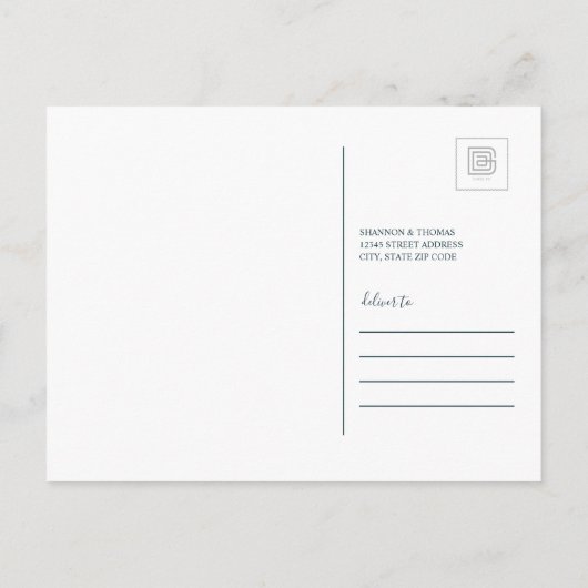 Portland, Oregon | Wir haben uns bewegt Einladungspostkarte (Rückseite)