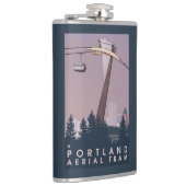 Portland, OregonAerial Tram-Szene Flachmann (Rechts)