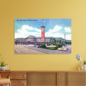 Portland, OregonAußenansicht Gewerkschaft Leinwanddruck (Insitu (Wohnzimmer))