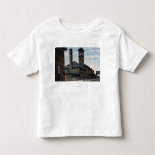 Portland, OregonUnion Depot und Glockenturm Kleinkind T-shirt