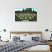 Portland, OregonView of the Rose Test Gardens Leinwanddruck (Insitu (Schlafzimmer))