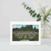 Portland, OregonView of the Rose Test Gardens Postkarte (Stehend Vorderseite)