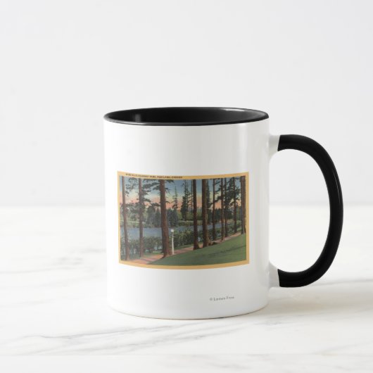 Portland, ORScene im Laurelhurst Park Tasse (Rechts)