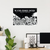 Portland Parade - ein Street Roots Deckplakat Poster (Heimbüro)