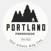 Portland Pararetter Stickers (Vorderseite)