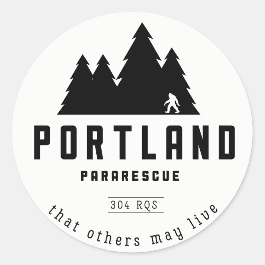 Portland Pararetter Stickers (Vorderseite)