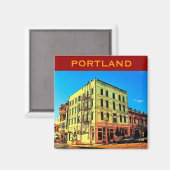 Portland Pearl District Magnet (Vorderseite/Rückseite)