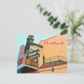 Portland Postcard Postkarte (Stehend Vorderseite)