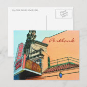 Portland Postcard Postkarte (Vorne/Hinten)